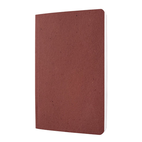 Sigel Notizbuch re-up – Größe A5 – rot – mit Linie – Recycling – si-ru203