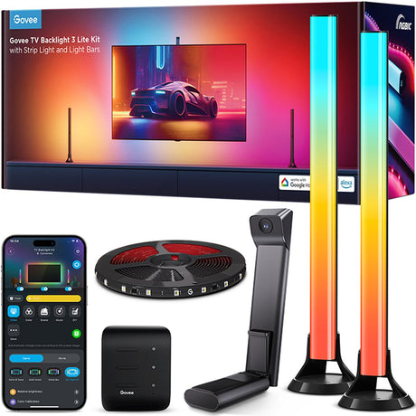 Govee Smart-TV-Lichtleiste und Lichtleisten – 55–65 Zoll Kit