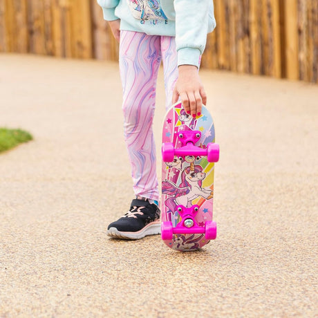One for unicorn skateboard 17x5 inch.