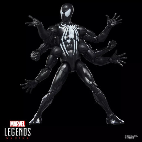 Hasbro Marvel Legends Actionfigur Dark Avengers Spider-Man (BAF: Executioner) 15 cm große Actionfigur