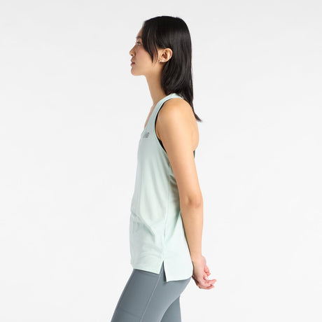 New Balance Sport Essentials Tank Damen-Sportshirt – Cosmic Jade