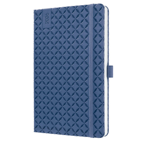 Sigel weekagenda flair 2026 - formaat a5 - indigo blue - hardcover - si-j6101
