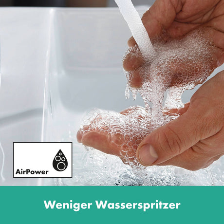 Hansgrohe Logis - Brunnen - ohne Ablaufgarnitur - 80mm - für Kaltwasser - mattschwarz