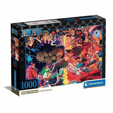 Clementoni – Puzzle – 1000 Teile – ein Stück – unmöglich – Anime – hochwertige Serie