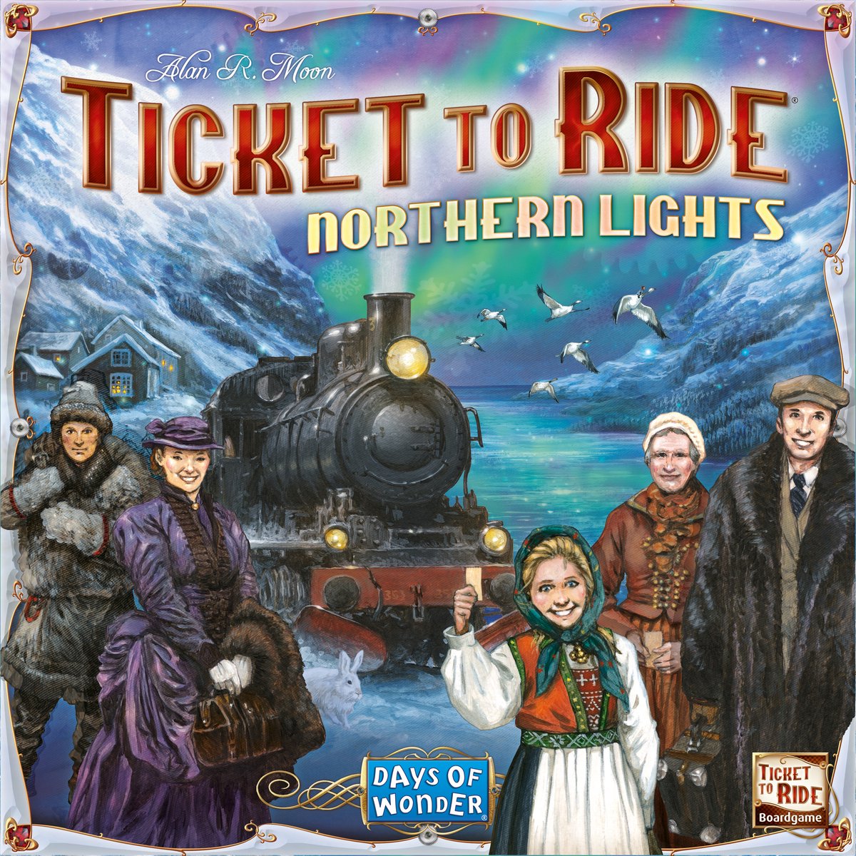 Asmodee-Ticket für die Fahrt – Nordlichter