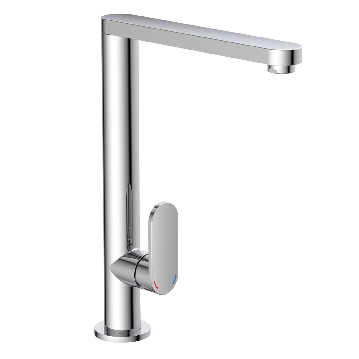Schütte One -Button -Mixer mit einem hohen Ausgang Chicago Chrome -Colored