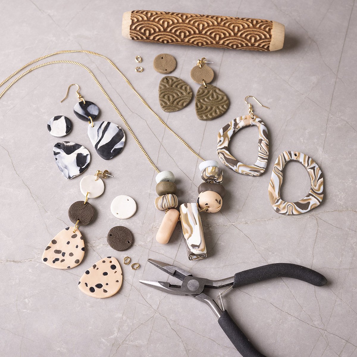 Creativ Company Starter Hobbyset Schmuck Making Clay
