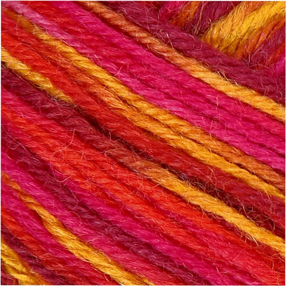 Creativ Company Sockengarn Red Orange, 200 cm