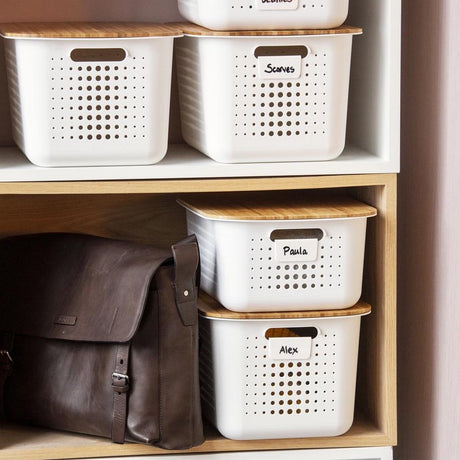 Smartstore - Korbdeckel Bambus - Bambus - Braun
