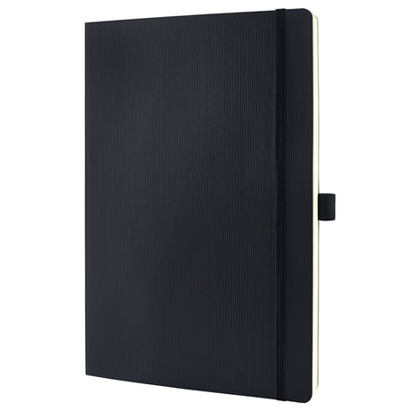 Sigel Notizbuch Conceptum – Format A4 – schwarz – blanko – Softcover – si-co338