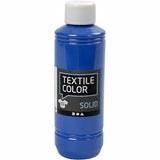 Kreativfirma Textilfarbe Deckung Textilfarbe - Brilliant Blue, 250 ml