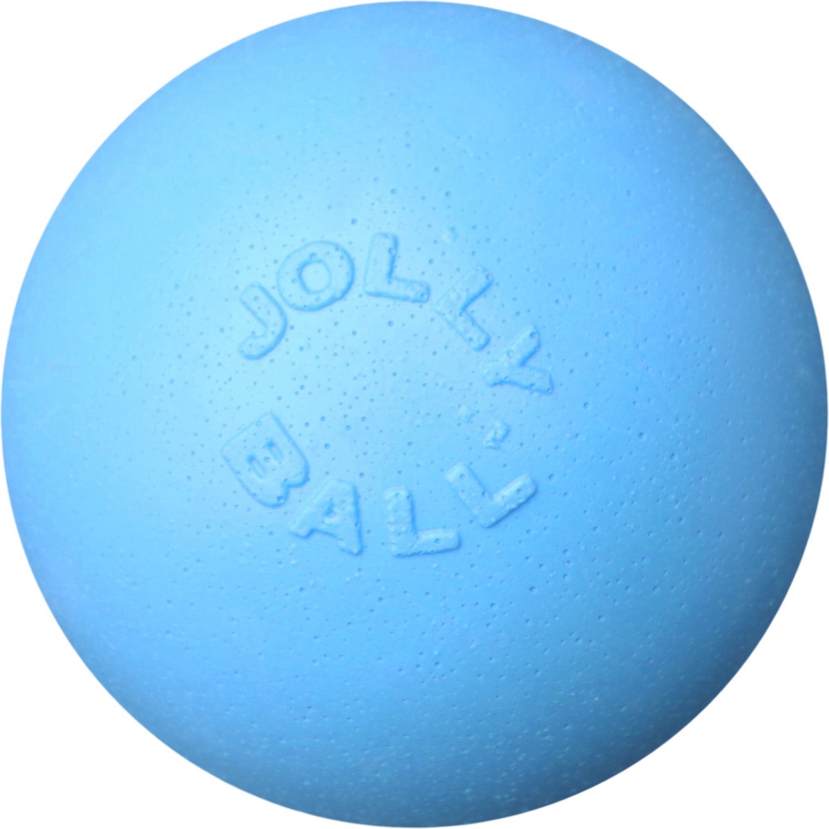 Jolly pets jolly ball bounce-n play - ø 11 cm – honden speelbal met appelgeur - de perfecte stuiterbal met bosbessengeur - bijtbestendig – baby blauw