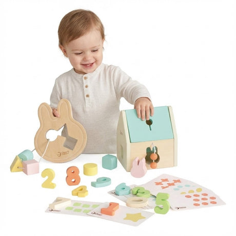 Klassische Baby-Hallo-Spielzeugkiste für 12–18 Monate
