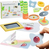 Lobbes Toys BV Classic World Optical Experiments Holzspielset, 16-teilig.