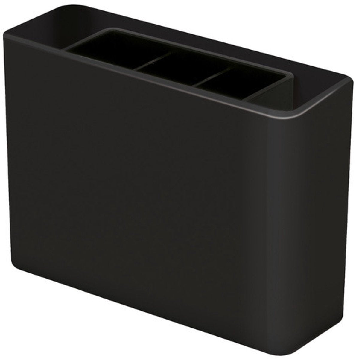 Han Stiftetui - Smart Line - 3 Fächer - Hochglanzschwarz - ha-92120-13
