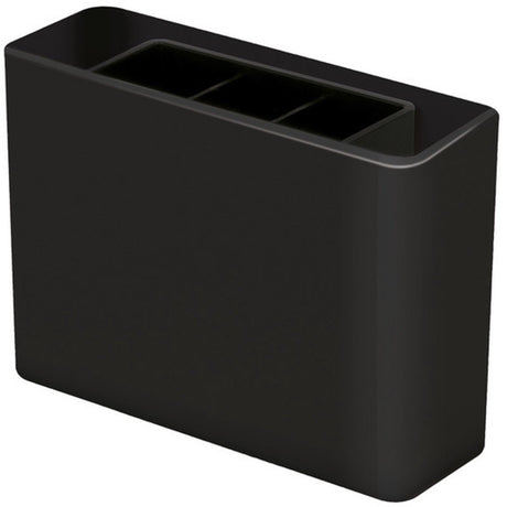 Han Stiftetui - Smart Line - 3 Fächer - Hochglanzschwarz - ha-92120-13