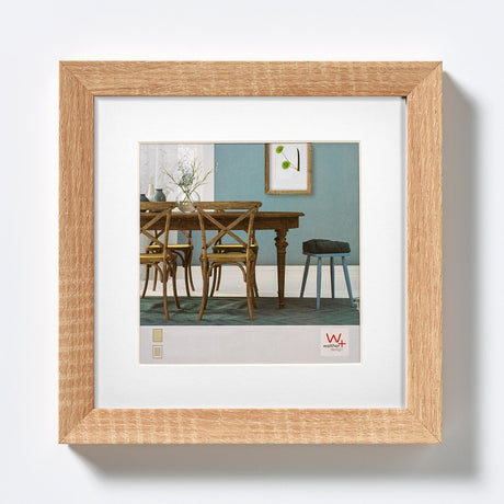 Walther Fiorito – MDF-Holzrahmen – Fotogröße 40 x 40 cm – helle Eiche