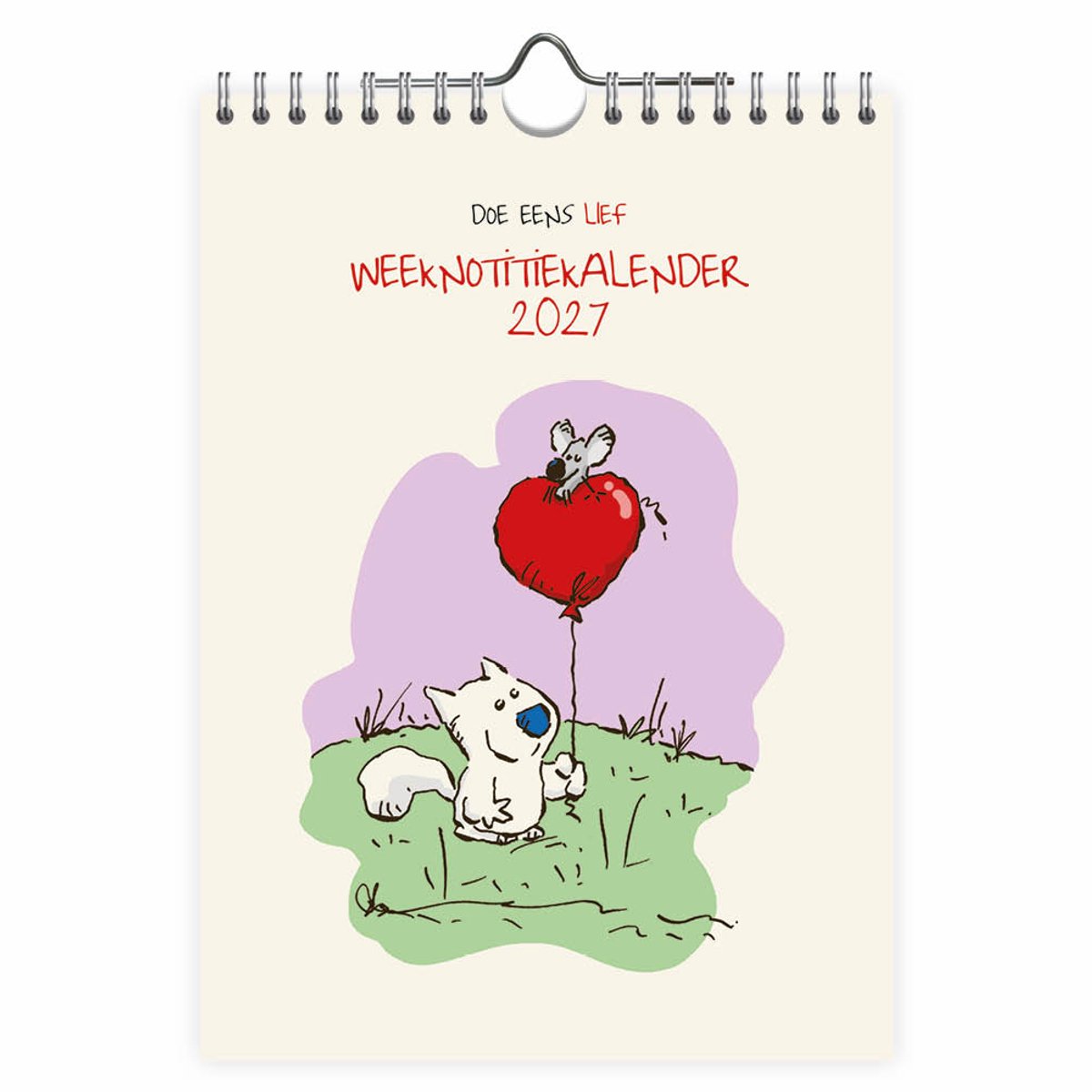 Comello doe eens lief weeknotitiekalender 2027