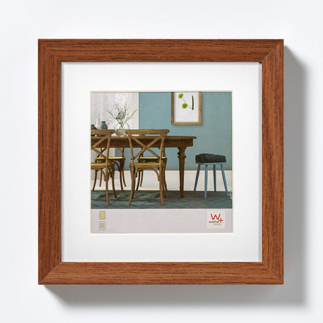 Walther Fiorito – MDF-Holzrahmen – Fotogröße 30 x 30 cm – dunkle Eiche
