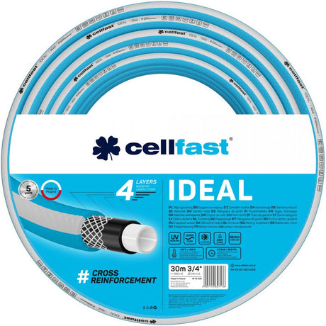 Cellfast - ideal - Gartenschlauch 3 4 30m - 4-lagig - UV-beständig