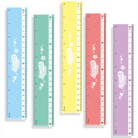 Colorino Pastelllineal 20 cm – zufällige Farbe
