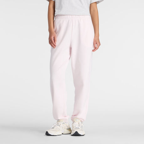 New Balance Sport Essentials French Terry Jogger Damenhose – Pink Salt