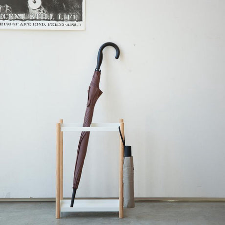 Yamazaki Schirmständer – schlicht – weiß