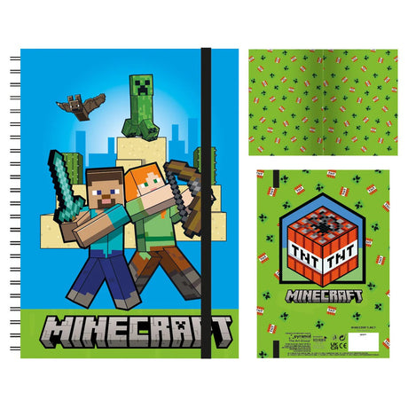 Pyramide Minecraft Notizbuch A5