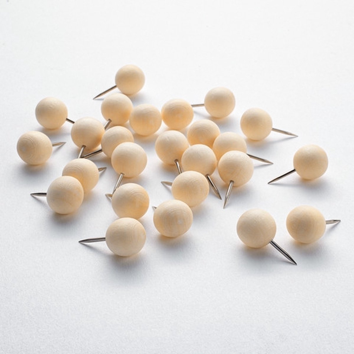 Sigel pushpin - hout - 25 stuks - si-ba240