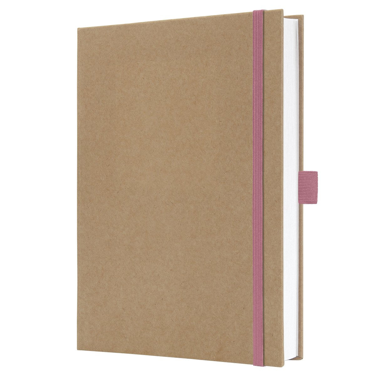 Sigel Jolie Notizbuch – A5 – Kraftpapier – reines Rosa – leere Seiten – si-jn843