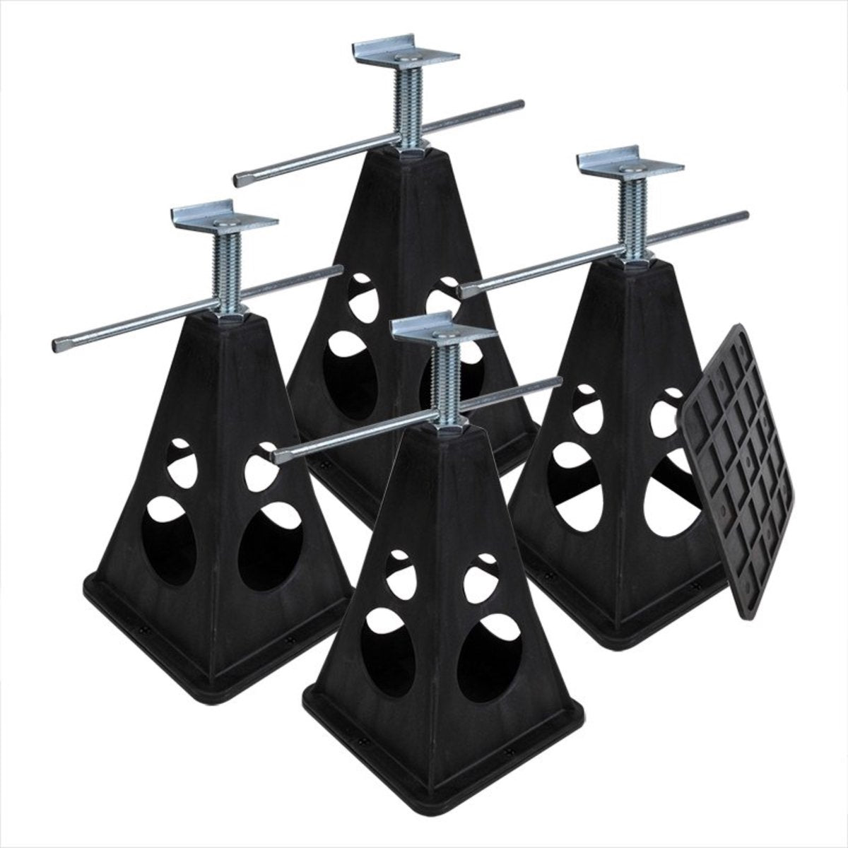 Caravan-Eckstützen-Set bis 3000 kg 4-teilig