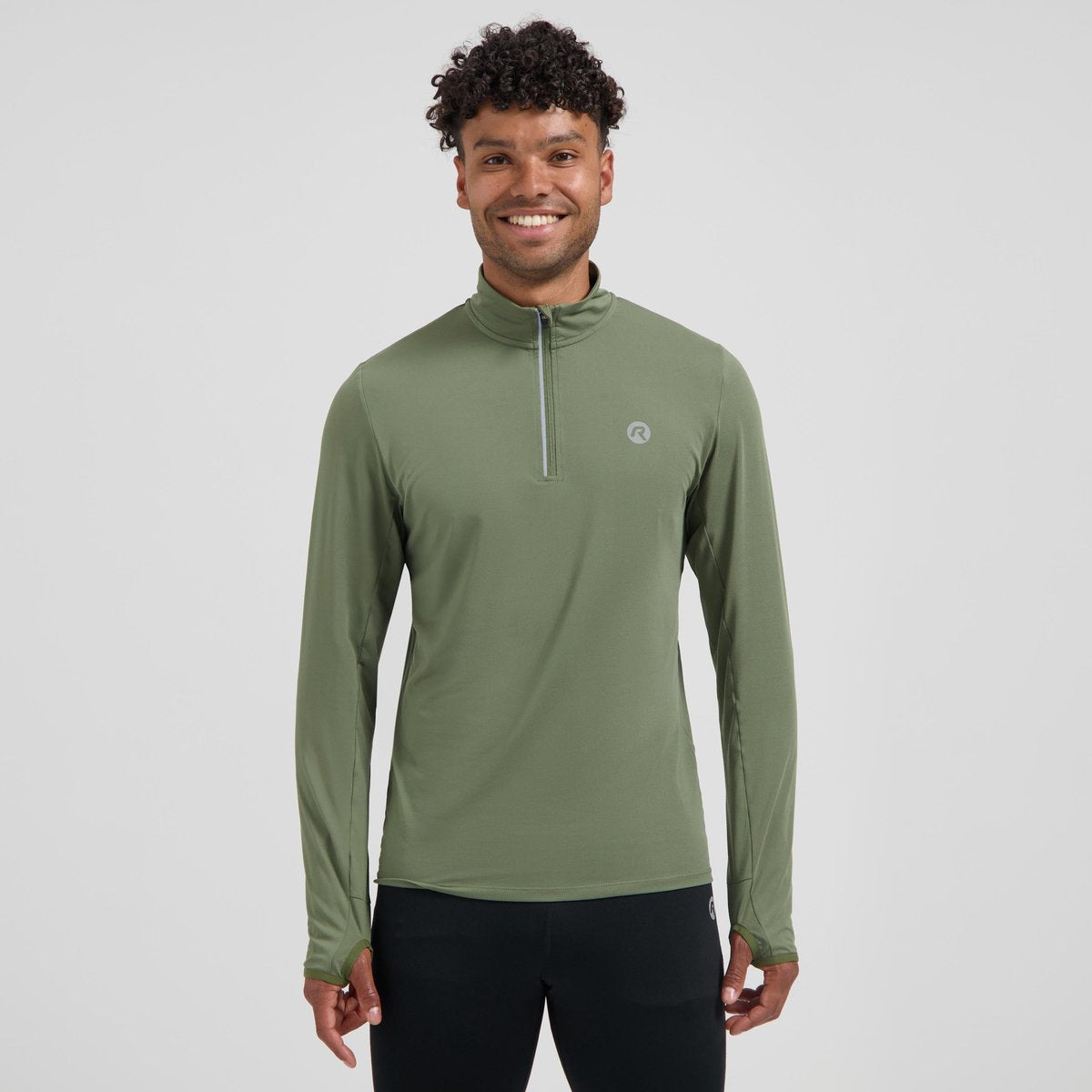 Rogelli core hardloopshirt heren - lange mouwen - groen - l