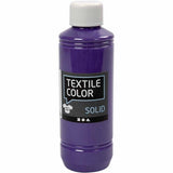 Kreativfirma Textil Farbabdeckung Textilfarbe - Purple, 250 ml