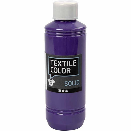 Kreativfirma Textil Farbabdeckung Textilfarbe - Purple, 250 ml