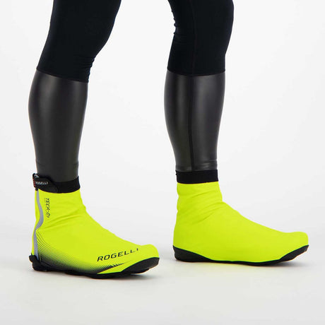 Rogelli fiandrex dames en heren overschoenen wielrennen - waterafstotend - fluor