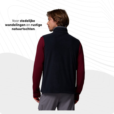 Columbia Fast Trek™ Fleece Vest Herren Outdoorweste - Schwarz