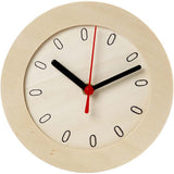 Kreativunternehmen https: www.cchobby.nl Clock-with-wooden-frame-d-15-cm-1-piece