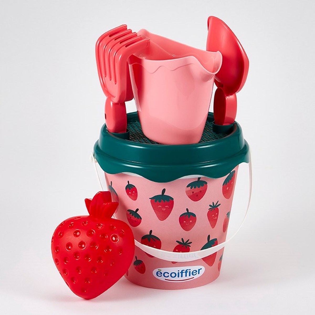 Écoiffier ecoiffier Strandset Erdbeere – 6 Stück.