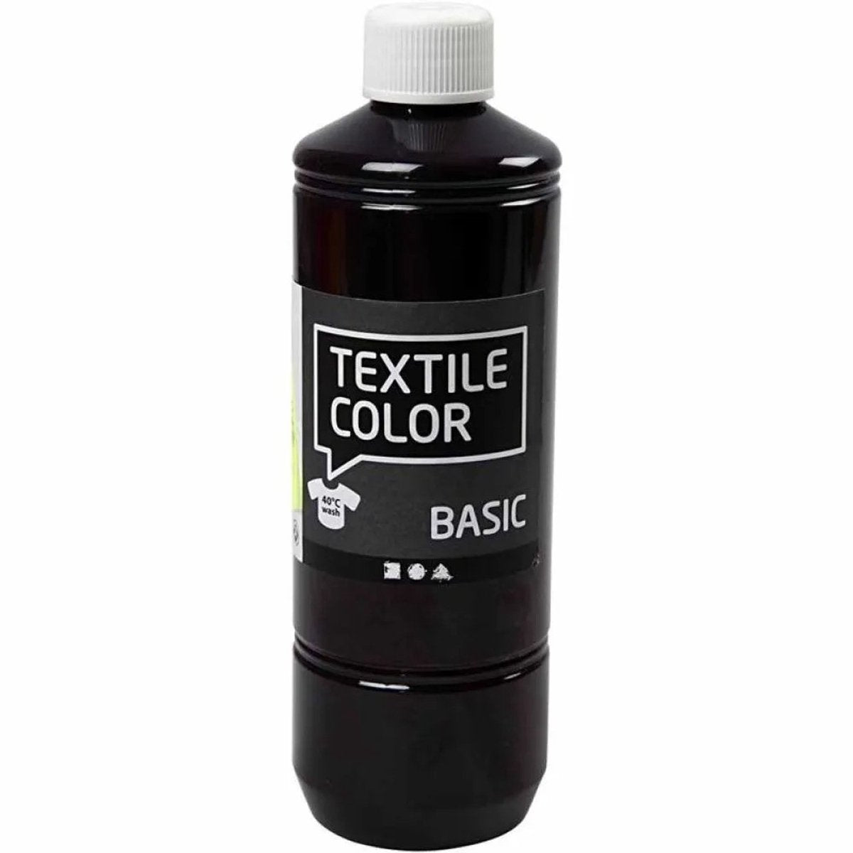 Kreativfirma Textilfarbe Semi -Covering Textil Paint - Red Purple, 500 ml