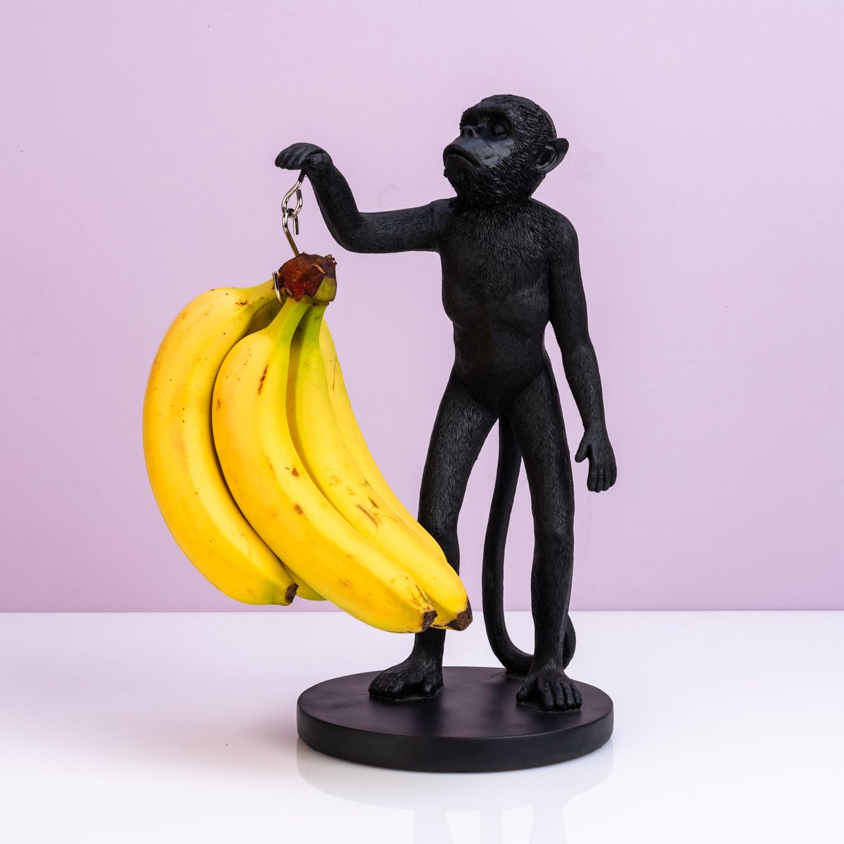 Winkee Monkey Bananenhalter – Schwarz von