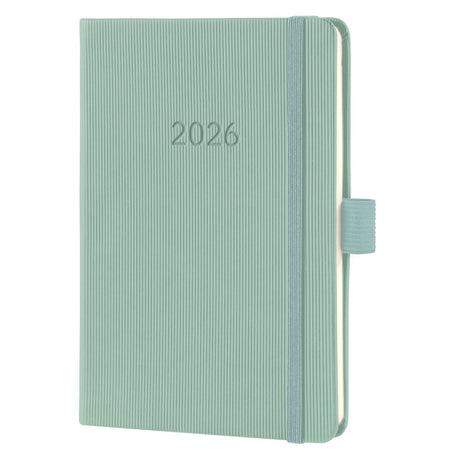 Sigel Wochenplaner 2026 Conceptum – Format A6 – Minze – Hardcover – SI-C2673