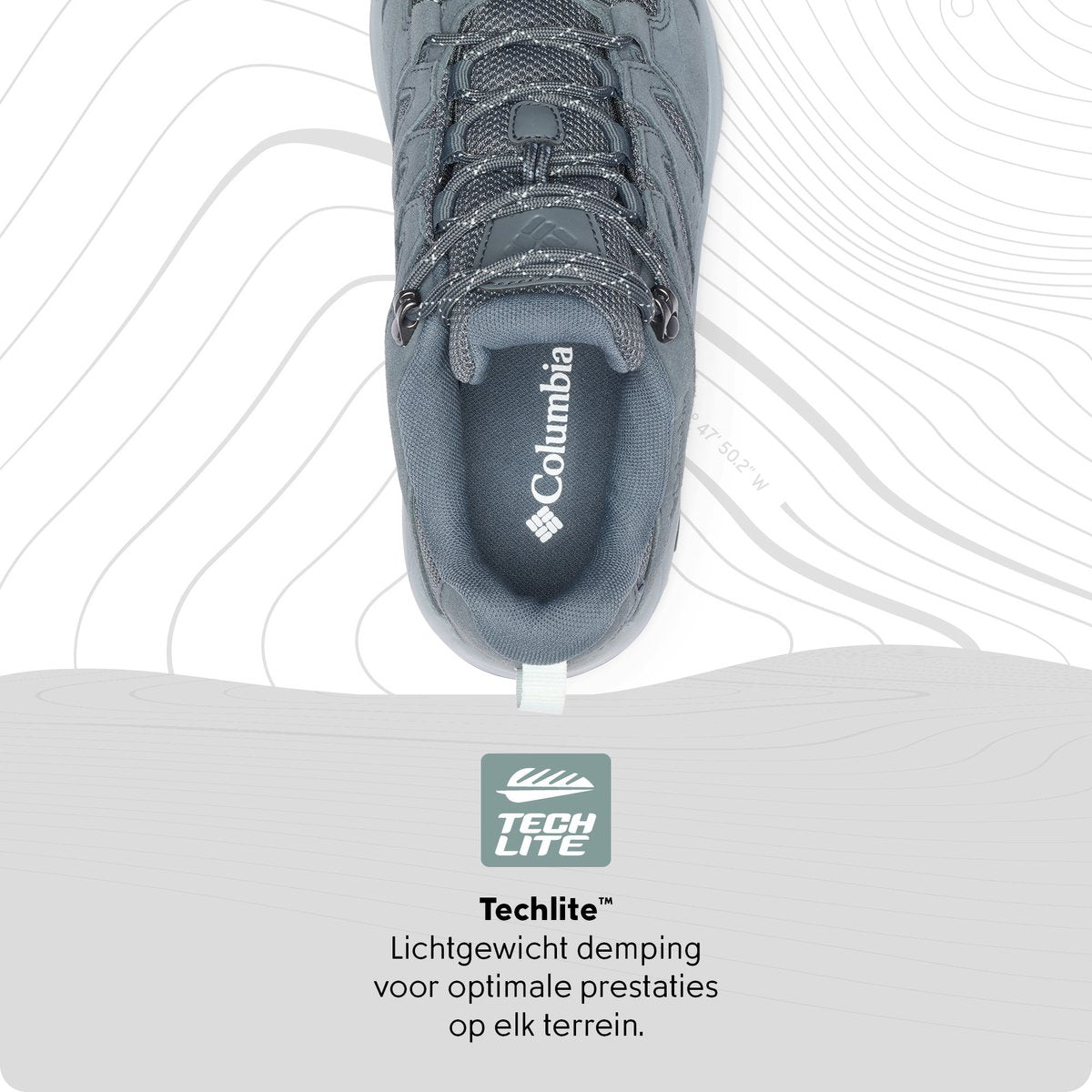 Columbia Redmond™ IV Low wasserdichte Damen-Wanderstiefel – Graphit, Teelicht
