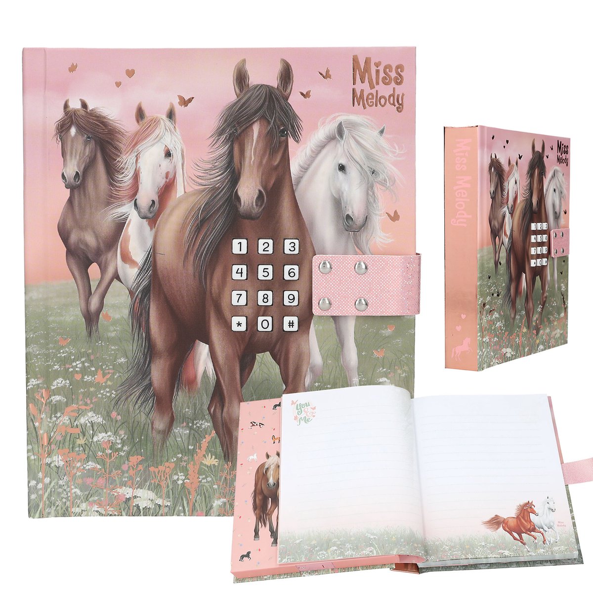Depesche - miss melody dagboek met code en geluid