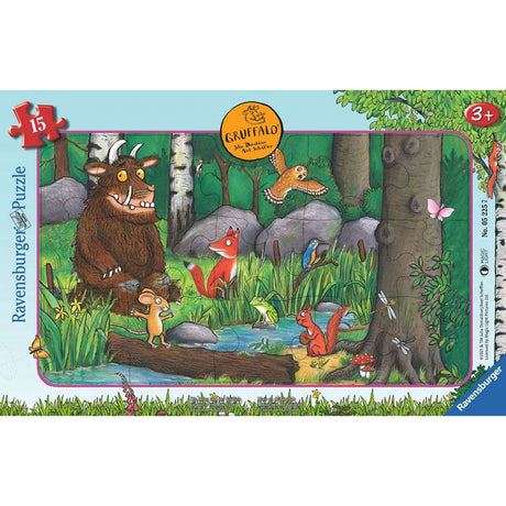Ravensburger Puzzle Der Grüffelo – Kinderpuzzle aus Karton 15 Teile.