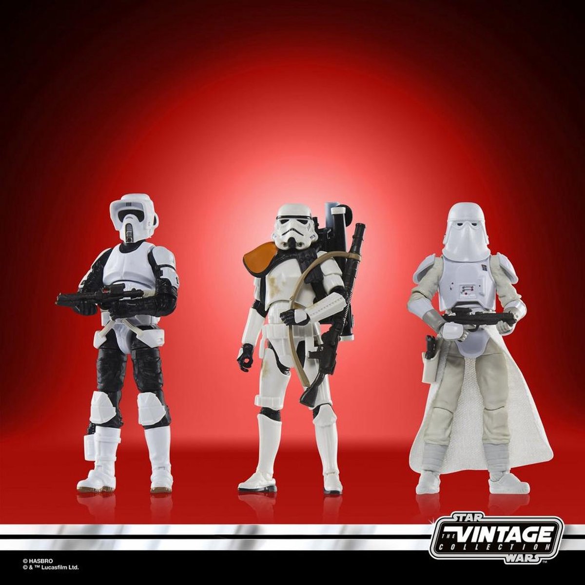 Hasbro Star Wars – Sturmtruppler des Imperiums – spezielles Actionfiguren-Set aus der Vintage-Kollektion – 10 cm