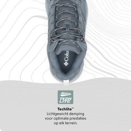 Columbia Redmond™ IV Mid wasserdichte Damen-Wanderstiefel – Graphit, Teelicht