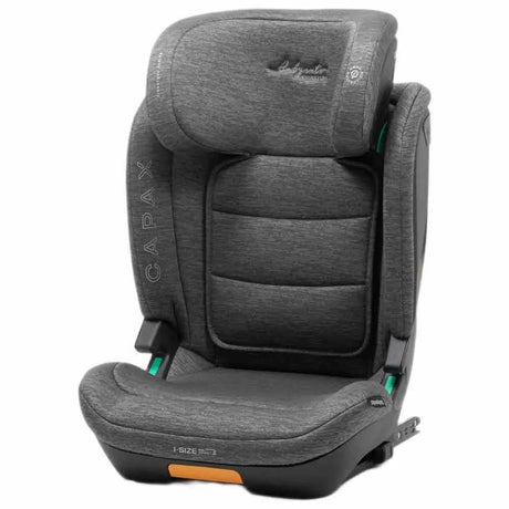 Babyauto Capax Autositz i-Size – mit Isofix – 15 bis 36 kg – 4 bis 12 Jahre – verstellbare Kopfstütze – Gruppe 2 3 – Farbe Grau
