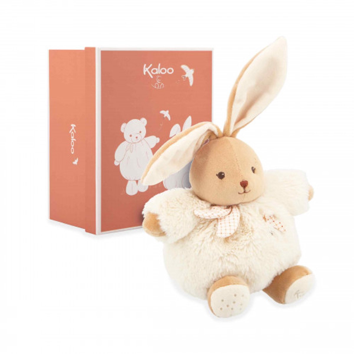 Kaloo Patapouf - Kuscheltier - Hase - Farbe Creme - 17 cm.