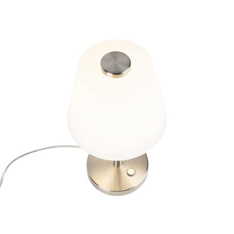 Trio Smaragd - Tischleuchte - Nickel matt - inkl. 1x SMD 4,5 W - 4-Stufen-Touch