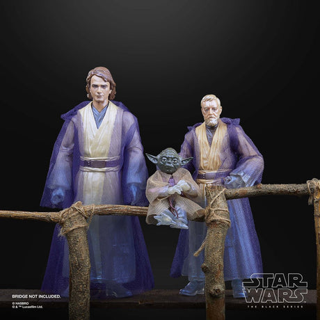 Hasbro Force Spirits – Anakin Skywalker – Yoda – Obi-Wan Kenobi – Star Wars – Die schwarze Serie